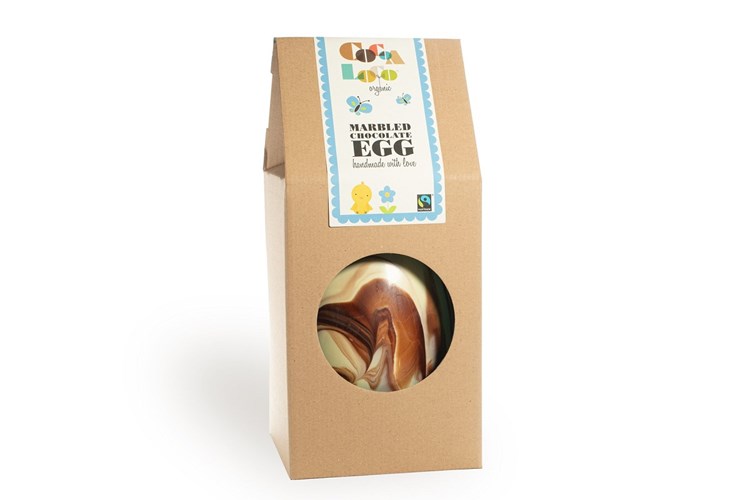cocoa loco's marbled easter egg