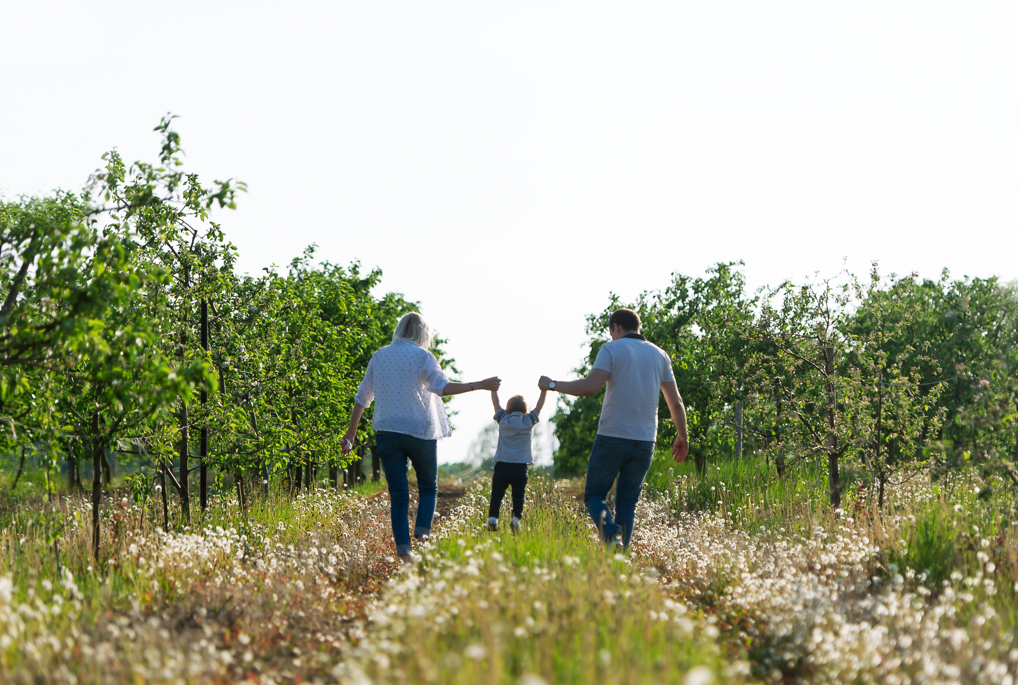 Parents and child playing in orchard.jpg